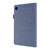 For Lenovo M8 4th Gen Fabric Leather Tablet Case(Blue)