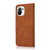 For Xiaomi Mi 11 Dual-color Stitching Leather Phone Case(Brown Red)