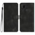 For Xiaomi Redmi 10A 4G Heart Pattern Skin Feel Leather Phone Case(Black)