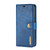 For iPhone 13 Pro Max DG.MING Crazy Horse Texture Flip Detachable Magnetic Leather Case with Holder & Card Slots & Wallet (Blue)