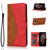 For Xiaomi Redmi Note 9 Pro 5G Dual-color Stitching Leather Phone Case(Brown Red)