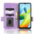 For Xiaomi Redmi A1+ 4G Symmetrical Triangle Leather Phone Case(Purple)