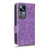 For Xiaomi 12T Pro Symmetrical Triangle Leather Phone Case(Purple)