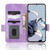 For Xiaomi 12T Pro Symmetrical Triangle Leather Phone Case(Purple)