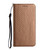 For Xiaomi Redmi 12C Carbon Fiber Texture Magnetic Flip Leather Phone Case(Brown)