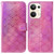 For OPPO Reno9 Pro+ Colorful Magnetic Buckle Leather Phone Case(Pink)