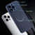 For iPhone 11 Pro Max Skin Feel Litchi Texture MagSafe Magnetic Phone Case(Blue)