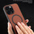 For iPhone 11 Pro Max Skin Feel Litchi Texture MagSafe Magnetic Phone Case(Blue)