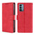 Skin Feel Crocodile Texture Magnetic Clasp Horizontal Flip PU Leather Case with Holder & Card Slots & Wallet For OnePlus Nord N200 5G(Red)