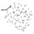 For iPhone 14 Complete Set Screws and Bolts(Random Color Delivery)