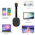 E38 Black Wireless WiFi Display Dongle Receiver Airplay Miracast DLNA TV Stick for iPhone, Samsung, and other Smartphones