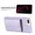 For iPhone 7 Plus / 8 Plus Horizontal Wallet Rhombic Leather Phone Case(Purple)