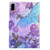 For Lenovo Tab M9 Coloured Drawing Leather Tablet Case(Peony Butterfly)