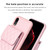 For iPhone XR Vertical Wallet Rhombic Leather Phone Case(Pink)