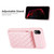 For iPhone XR Vertical Wallet Rhombic Leather Phone Case(Pink)