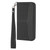 For Xiaomi Redmi 12C Woven Texture Stitching Magnetic Leather Phone Case(Black)