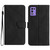 For ZTE Libero 5G III Stitching Embossed Leather Phone Case(Black)