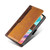 For Xiaomi Redmi 12 4G Contrast Color Side Buckle Leather Phone Case(Dark Brown + Gold)