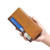 For Xiaomi Redmi 12 4G Contrast Color Side Buckle Leather Phone Case(Dark Brown + Gold)