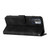 For Xiaomi Redmi Note 10 5G Line Pattern Skin Feel Leather Phone Case(Black)