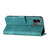 For Xiaomi Redmi A1+ Line Pattern Skin Feel Leather Phone Case(Light Blue)