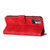 For Xiaomi Redmi Note 10 5G Line Pattern Skin Feel Leather Phone Case(Red)