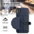 For iPhone XS Max Shockproof Leather Phone Case with Card Holder(Blue)