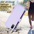 For iPhone XR 9 Card Slots Zipper Wallet Leather Flip Phone Case(Light Purple)