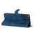 For Xiaomi Redmi Note 11 4G Global / Note 11S Flower Butterfly Embossing Pattern Leather Phone Case(Blue)