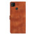 For Xiaomi Redmi 9C Flower Butterfly Embossing Pattern Leather Phone Case(Brown)