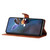 For Xiaomi Redmi 9 Flower Butterfly Embossing Pattern Leather Phone Case(Brown)