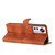 For Xiaomi 12 Lite Flower Butterfly Embossing Pattern Leather Phone Case(Brown)