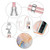 For Xiaomi Poco F5 Pro 5G / Redmi K60 Electroplating IMD TPU Phone Case with Lanyard(White Marble)