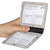3 PCS CPVC1004 Marble Pattern Card Holder ID Card Case PU Protective Case(Gray)