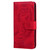 For Xiaomi Redmi 12 Tiger Embossing Pattern Leather Phone Case(Red)