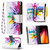 For Xiaomi Redmi Note 8T Colored Drawing Pattern Zipper Horizontal Flip Leather Case with Holder & Card Slots & Wallet(Sun Flower)