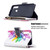 For Xiaomi Redmi Note 8T Colored Drawing Pattern Zipper Horizontal Flip Leather Case with Holder & Card Slots & Wallet(Sun Flower)