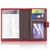 3 PCS Covc1002 Bank Card Passport Card Holder With Buckle Clip PU Document Protection Card Holder(Brown)