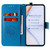 For Xiaomi Redmi K30 Pro Embossed Sunflower Pattern Horizontal Flip PU Leather Case with Holder & Card Slots & Wallet & Lanyard(Blue)