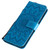 For Xiaomi Redmi K30 Pro Embossed Sunflower Pattern Horizontal Flip PU Leather Case with Holder & Card Slots & Wallet & Lanyard(Blue)