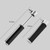 Manual Mini Portable Bicycle Aluminum Alloy Pump Basketball Football Inflatable Cylinder(Bubble Bag Black)