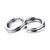 4 Bags 9mm  HENGJIA SS010 Stainless Steel Flat Ring Fishing Space Fittings