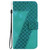 For Xiaomi Redmi Note 11 Global/Note 11S 7-shaped Embossed Leather Phone Case(Green)