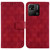 For Xiaomi Redmi 10A Double 8-shaped Embossed Leather Phone Case(Red)