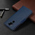 For Xiaomi Redmi Note 9 Litchi Texture Pure Color Horizontal Flip Leather Case with Holder & Card Slots & Wallet & Lanyard(Dark Blue)