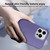 For iPhone XS / X Frosted Translucent Mist Phone Case(Dark Purple) For iPhone XS / X Frosted Translucent Mist Phone Case(Dark Purple)