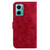 For Xiaomi Redmi Note 11E / Redmi 10 5G Lily Embossed Leather Phone Case(Red)