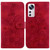 For Xiaomi 12 Lite Lily Embossed Leather Phone Case(Red)