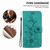 For Xiaomi Poco M4 5G Lily Embossed Leather Phone Case(Green)