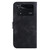 For Xiaomi Poco M4 Pro Lily Embossed Leather Phone Case(Black)